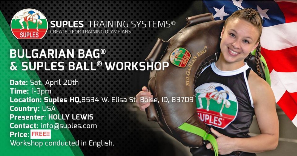 Suples Bulgarian Bag & Suples Ball Workshop