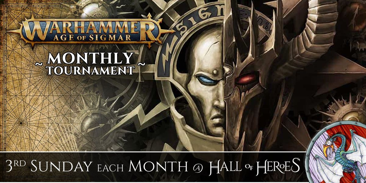 Warhammer Age of Sigmar: Monthly Tournament