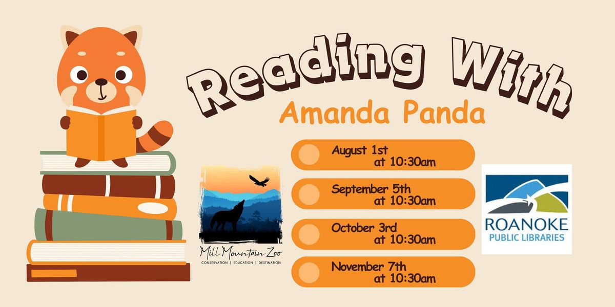 Reading with Amanda Panda