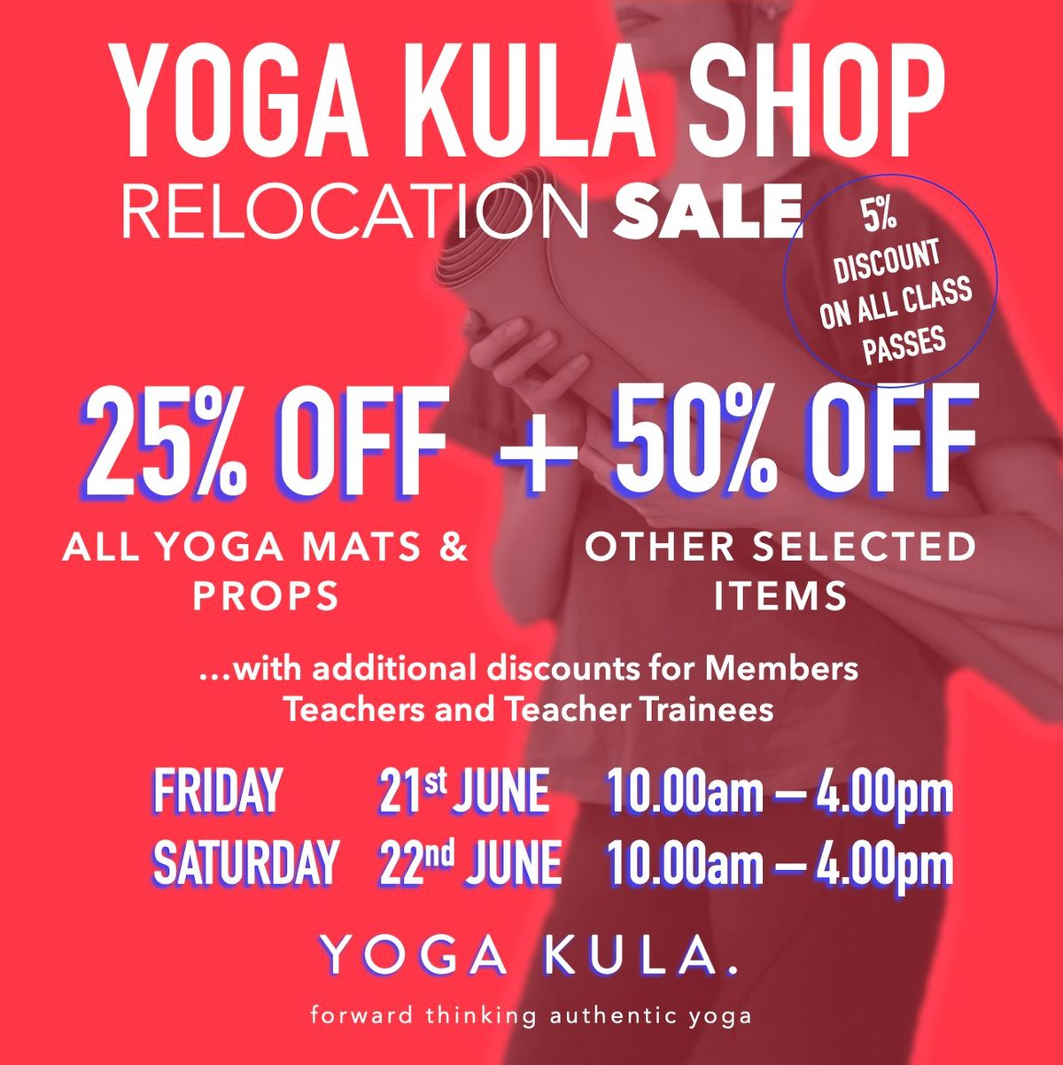 Yoga Kula Shop - Relocation Sale 