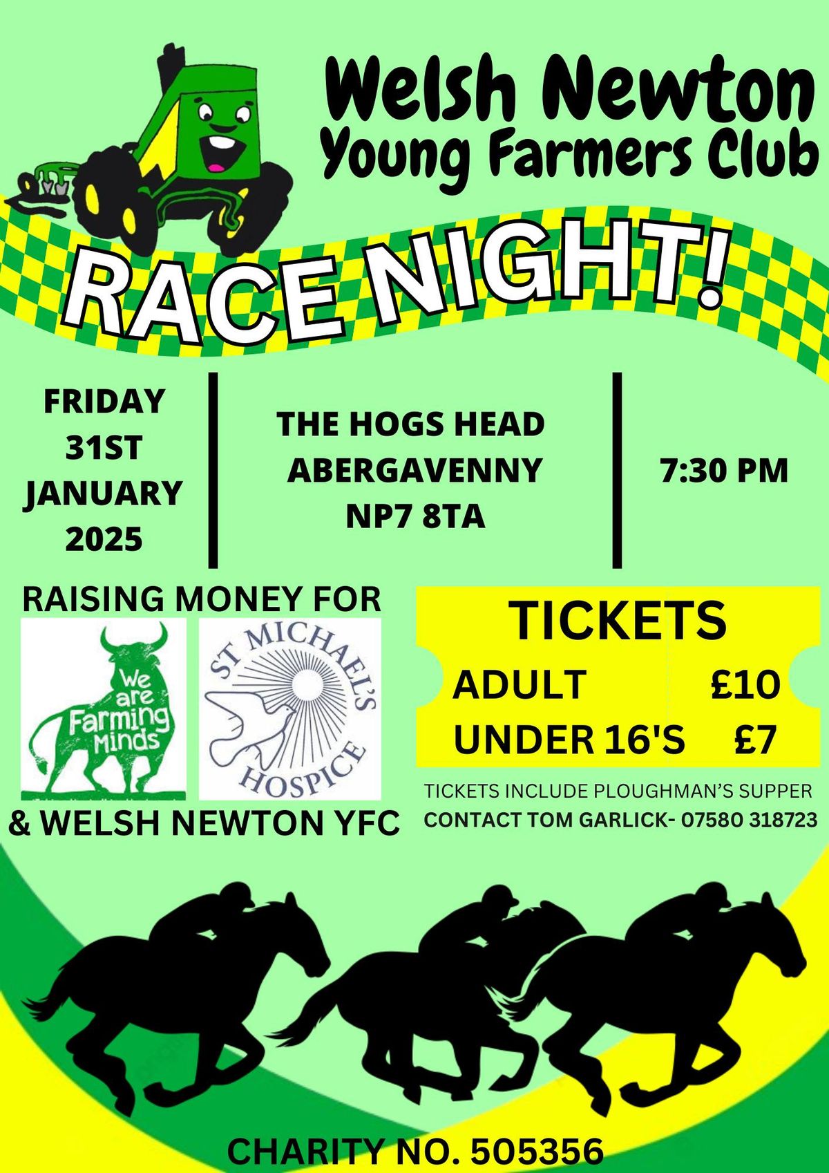 Welsh Newton YFC Charity Race Night