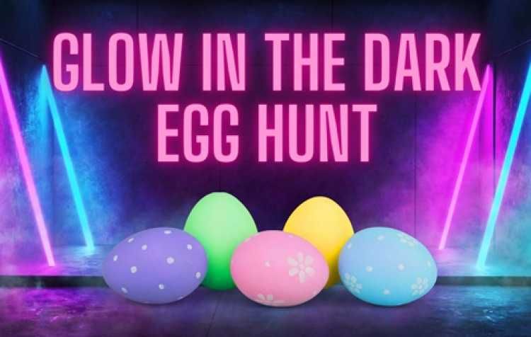 Indoor Glow In The Dark Egg Hunt & Dinner