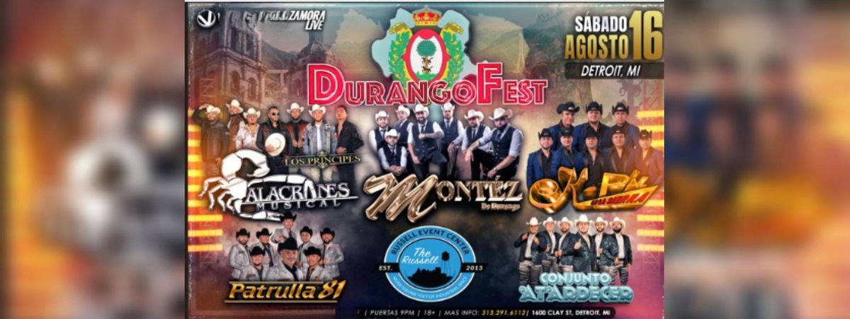 DURANGO FEST EN DETROIT