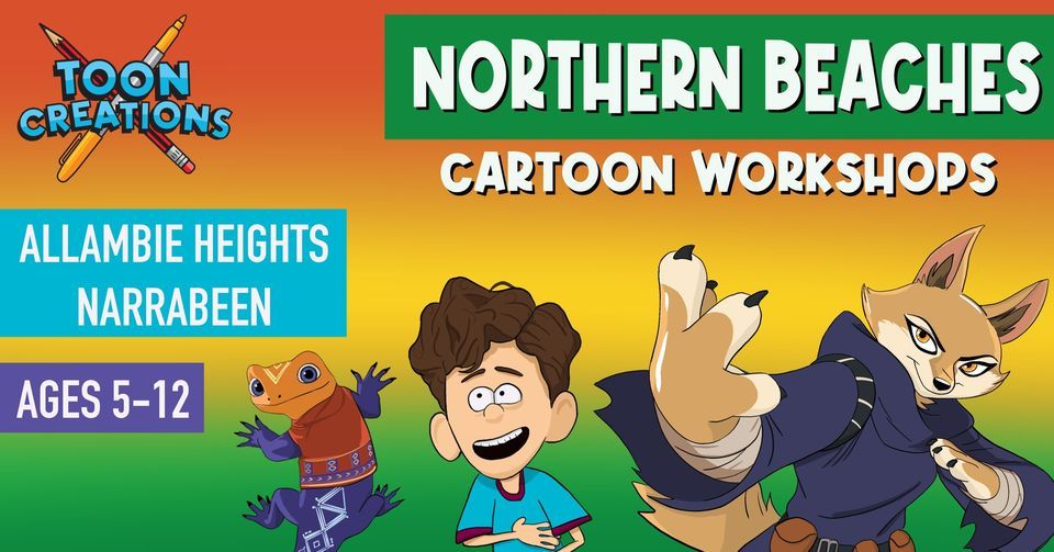 Narrabeen - Kids Cartoon Workshop 17 APR