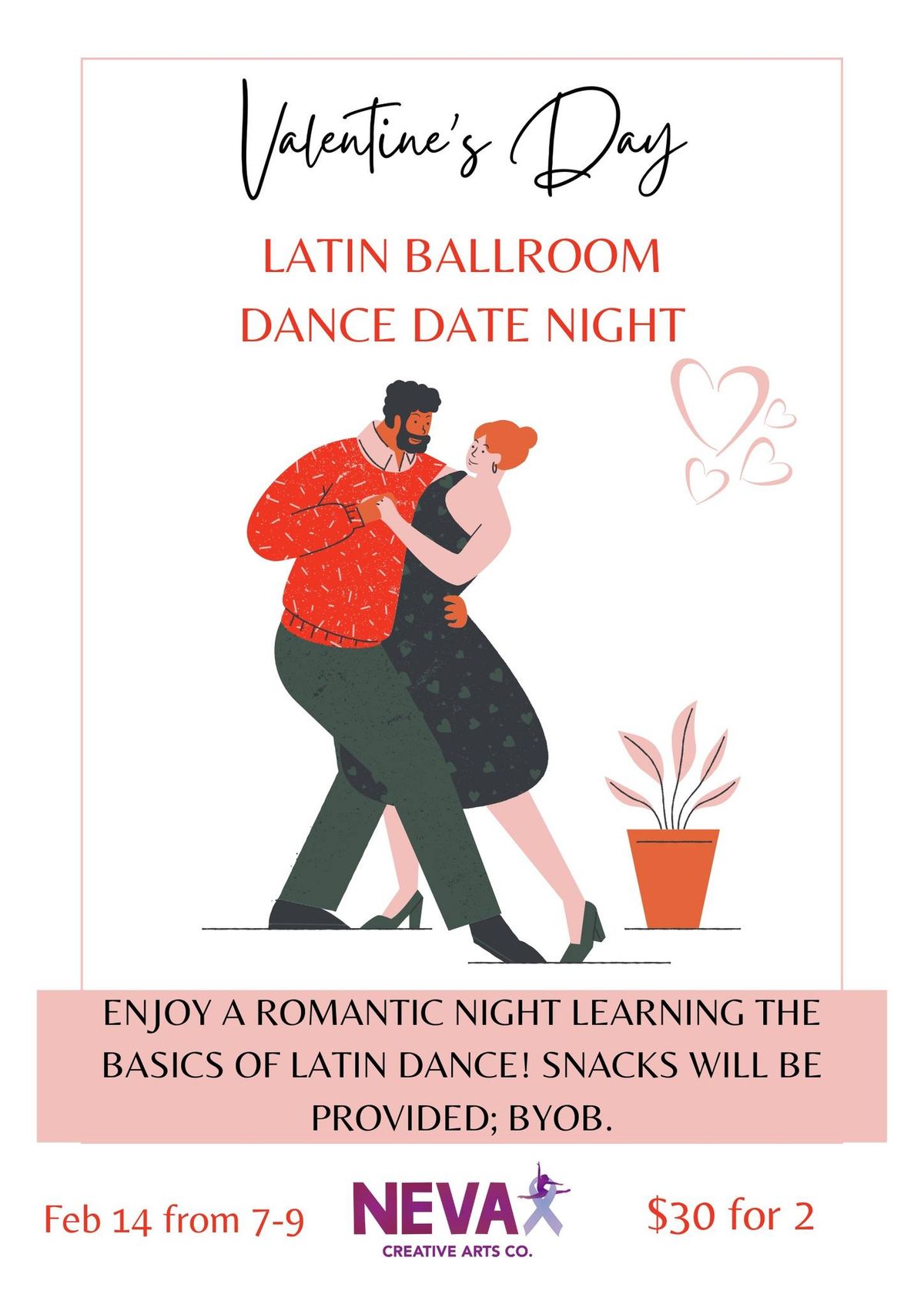 Valentine\u2019s Day Latin Dance Night