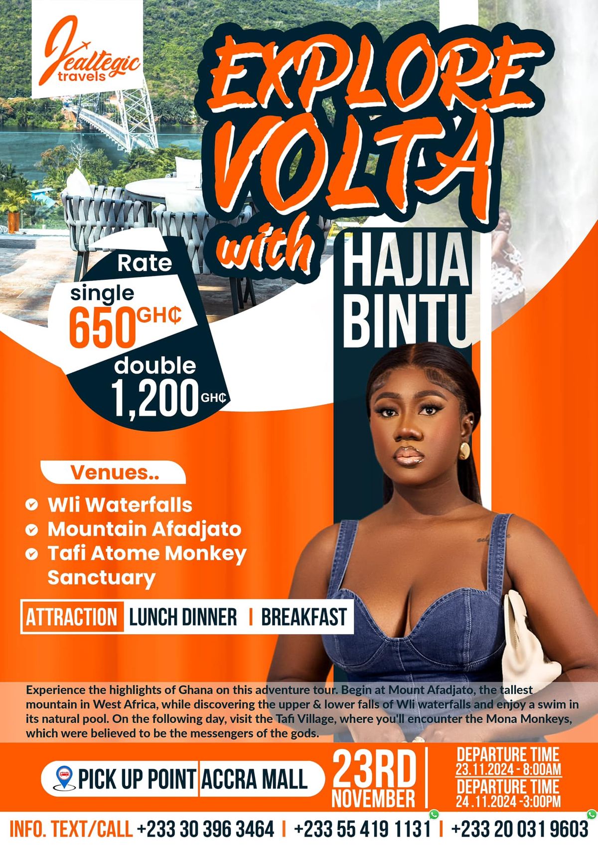 Explore Volta with Hajia Bintu