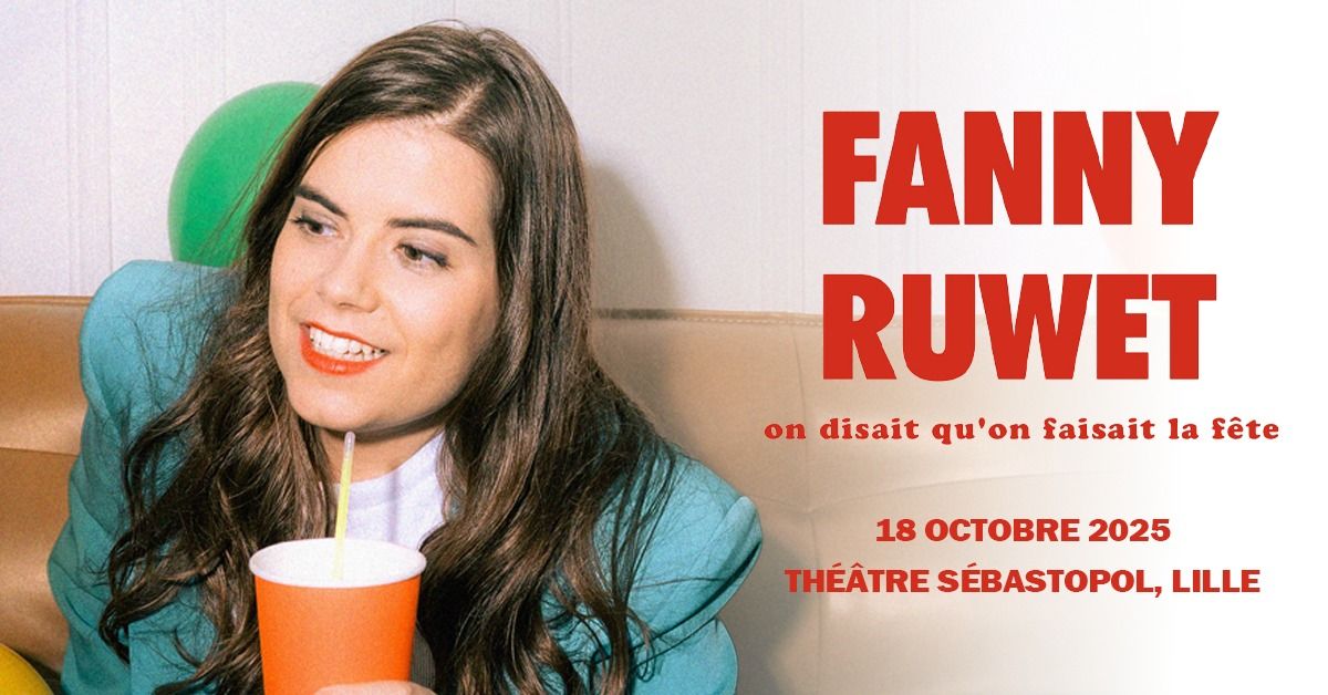 Fanny Ruwet - Th\u00e9\u00e2tre S\u00e9bastopol, Lille - 18.10.2025