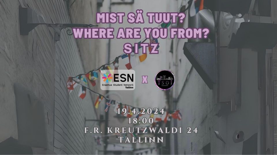 SitSit \u00a7 Where are you from?