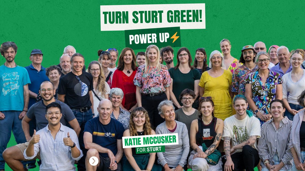 Power Up: Turn Sturt Green!