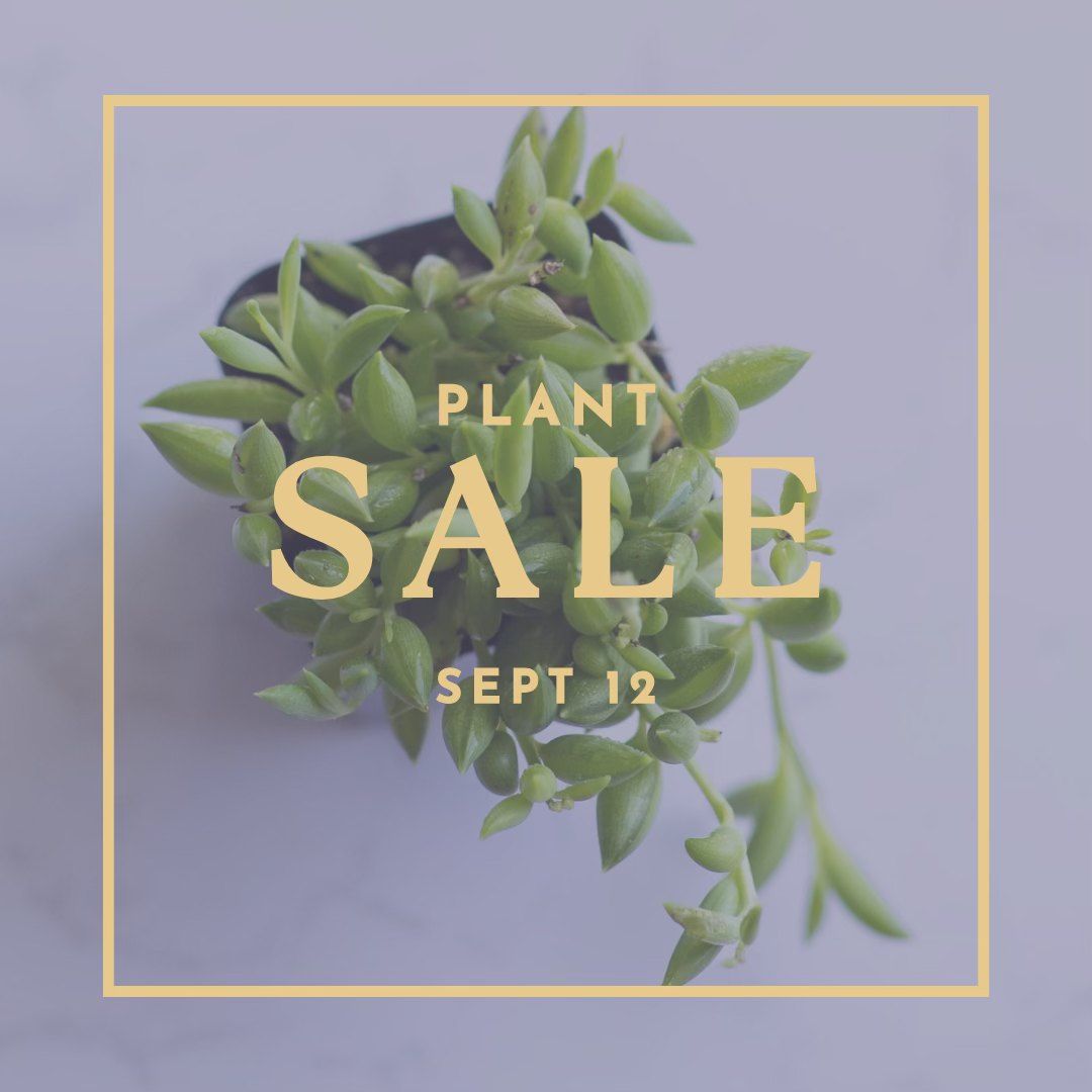 Plant Sale