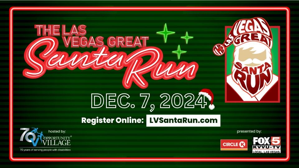 20th Annual Las Vegas Great Santa Run