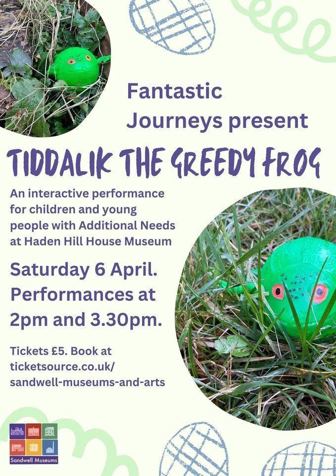 Tiddalik the Greedy Frog - An intereactive performance for children with Additional Needs