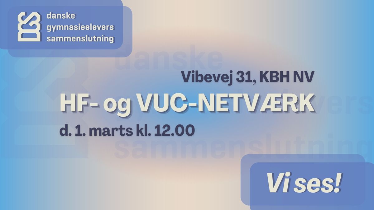 HF- OG VUC-NETV\u00c6RK '25