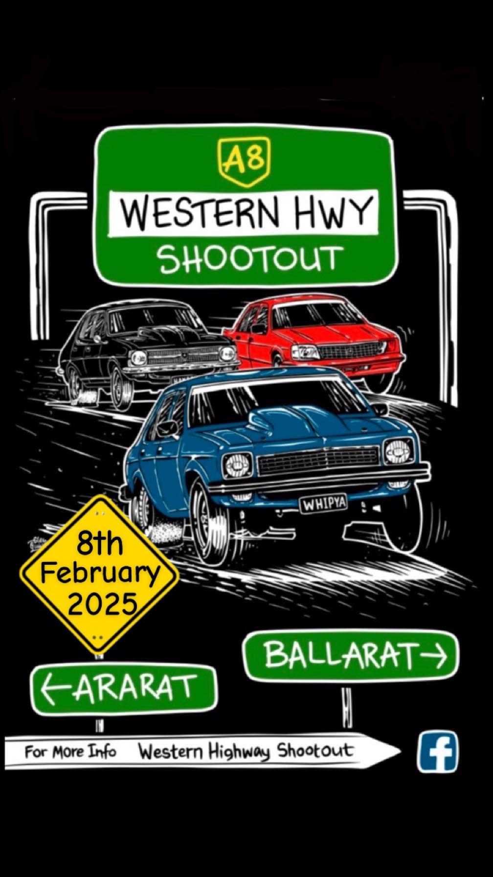 Western Highway shootout 