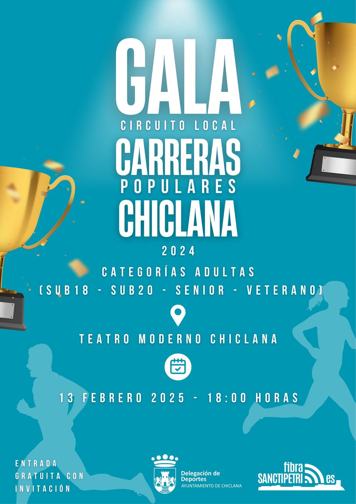 Gala Circuito Local de Carreras Populares (categor\u00edas adultas)