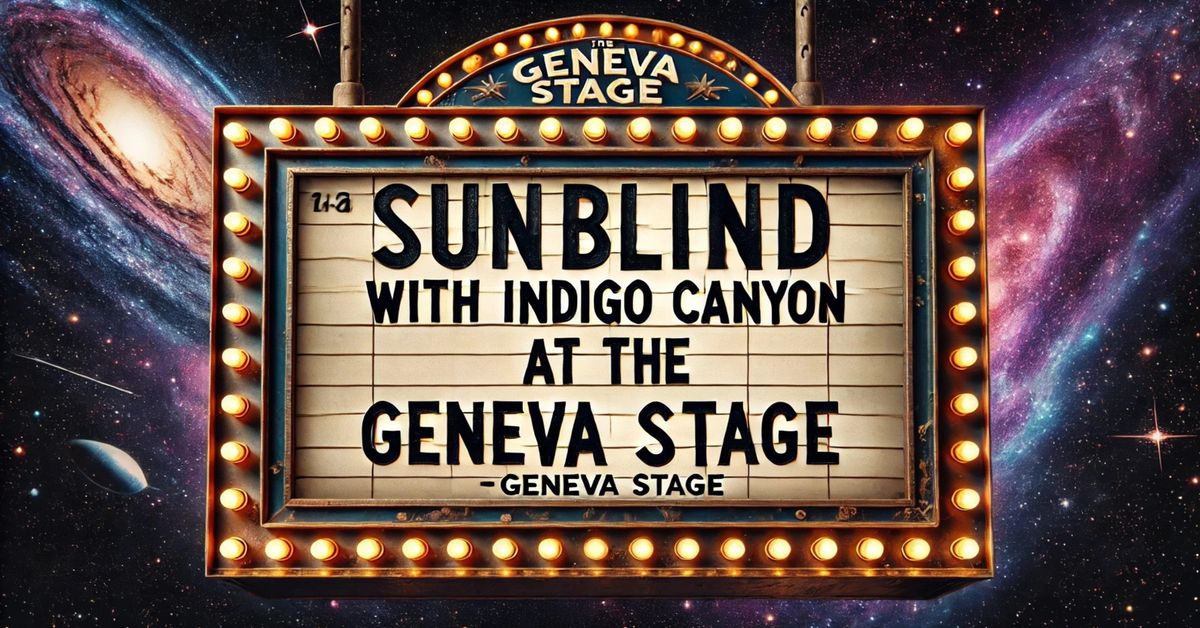 Indigo Canyon Full Band At The Geneva Stage With Sunblind