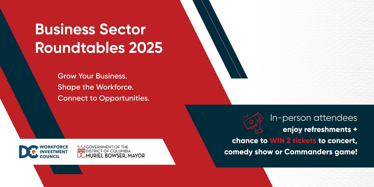 Copy of BUSINESS SECTOR ROUNDTABLES 2025
