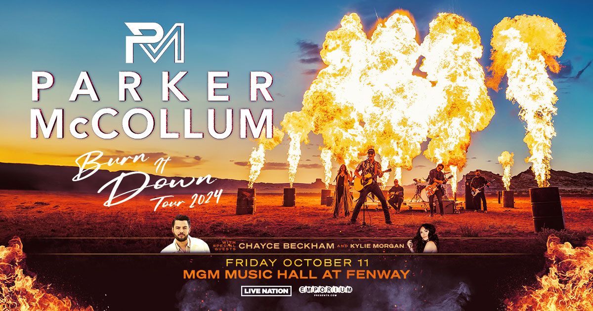 Parker McCollum: Burn It Down Tour Live in Boston