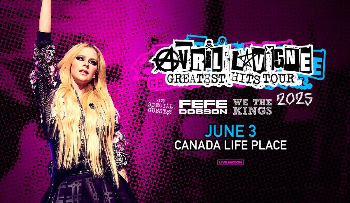 Avril Lavigne at Canada Life Place