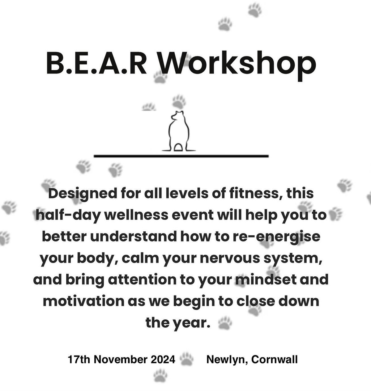 B.E.A.R Workshop