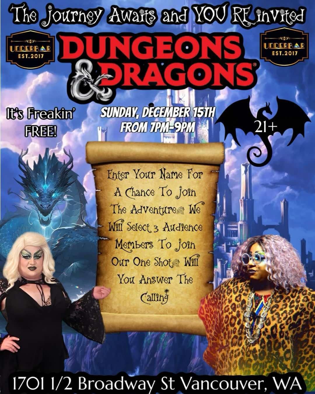 Dungeons & Dragons Drag Adventures