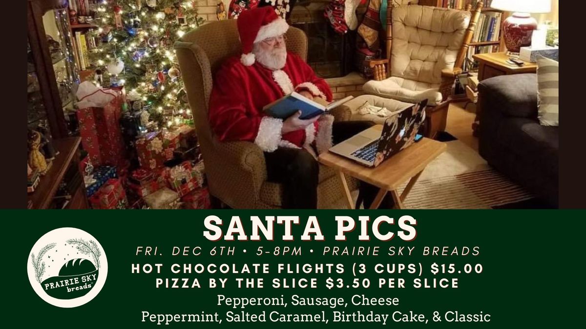 Pizza and Hot Chocolate with Santa (DIY Pic sesh!)