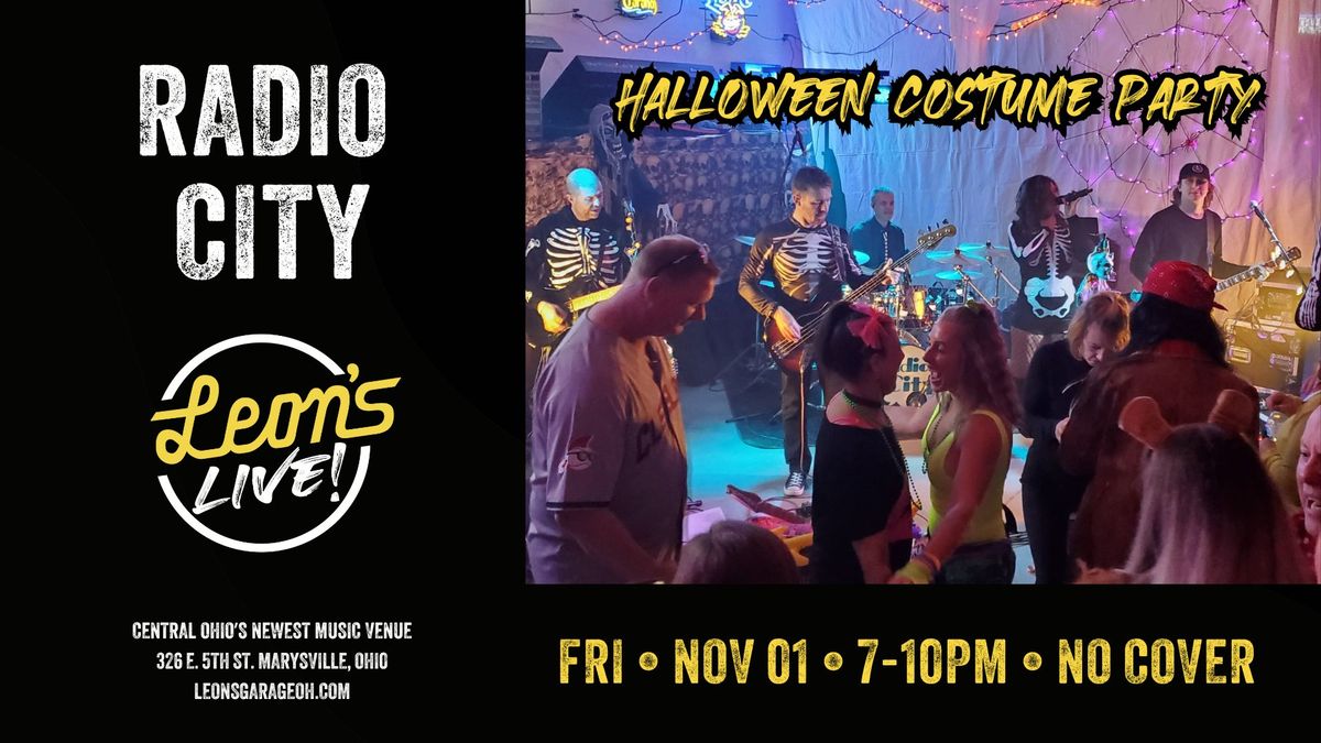 Radio City Halloween Costume Party at Leon's Live