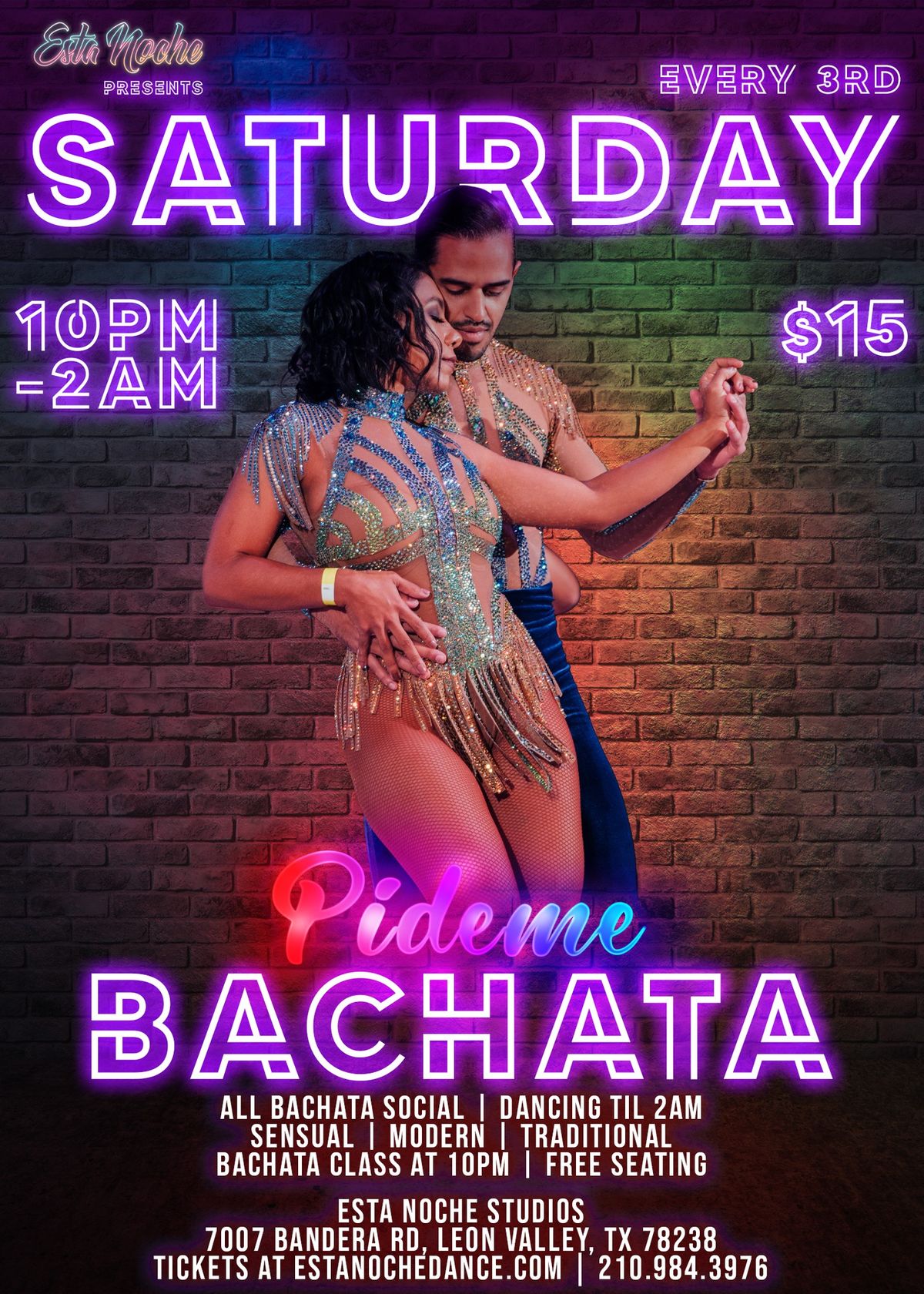 Pideme Bachata | The Ultimate ALL BACHATA SOCIAL | Every 3rd Saturday