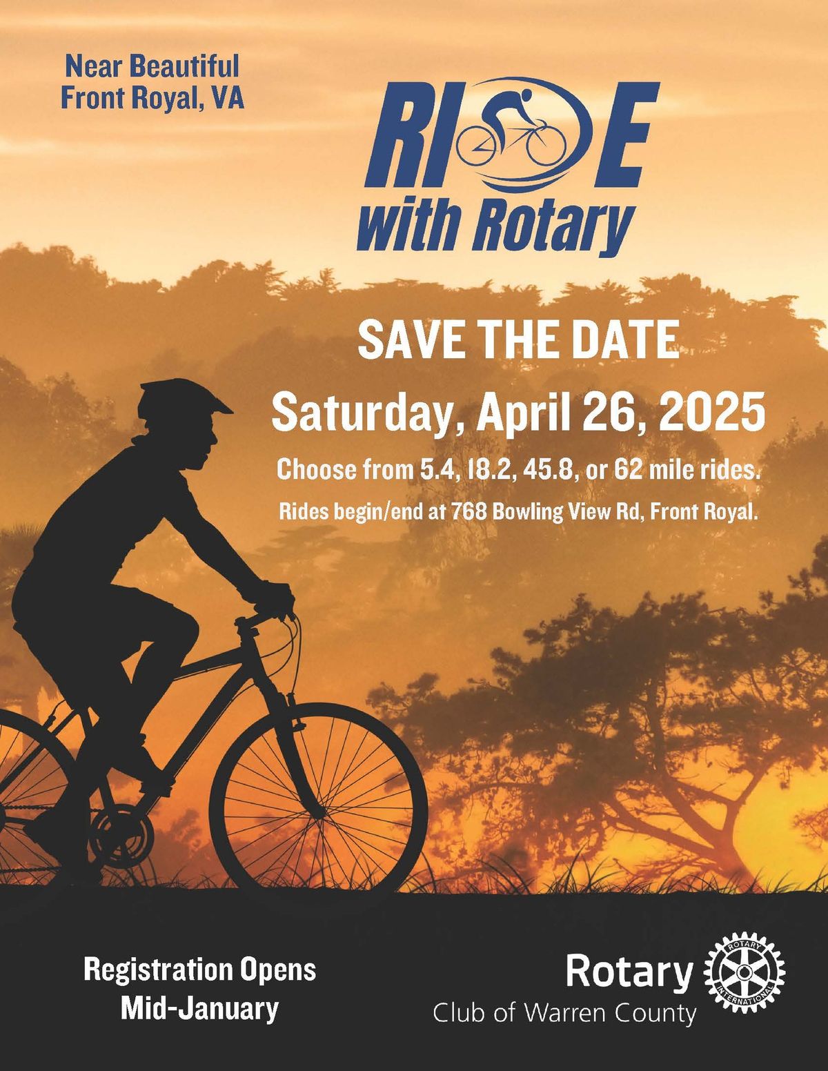 Ride With Rotary - 4th Annual Charity Ride