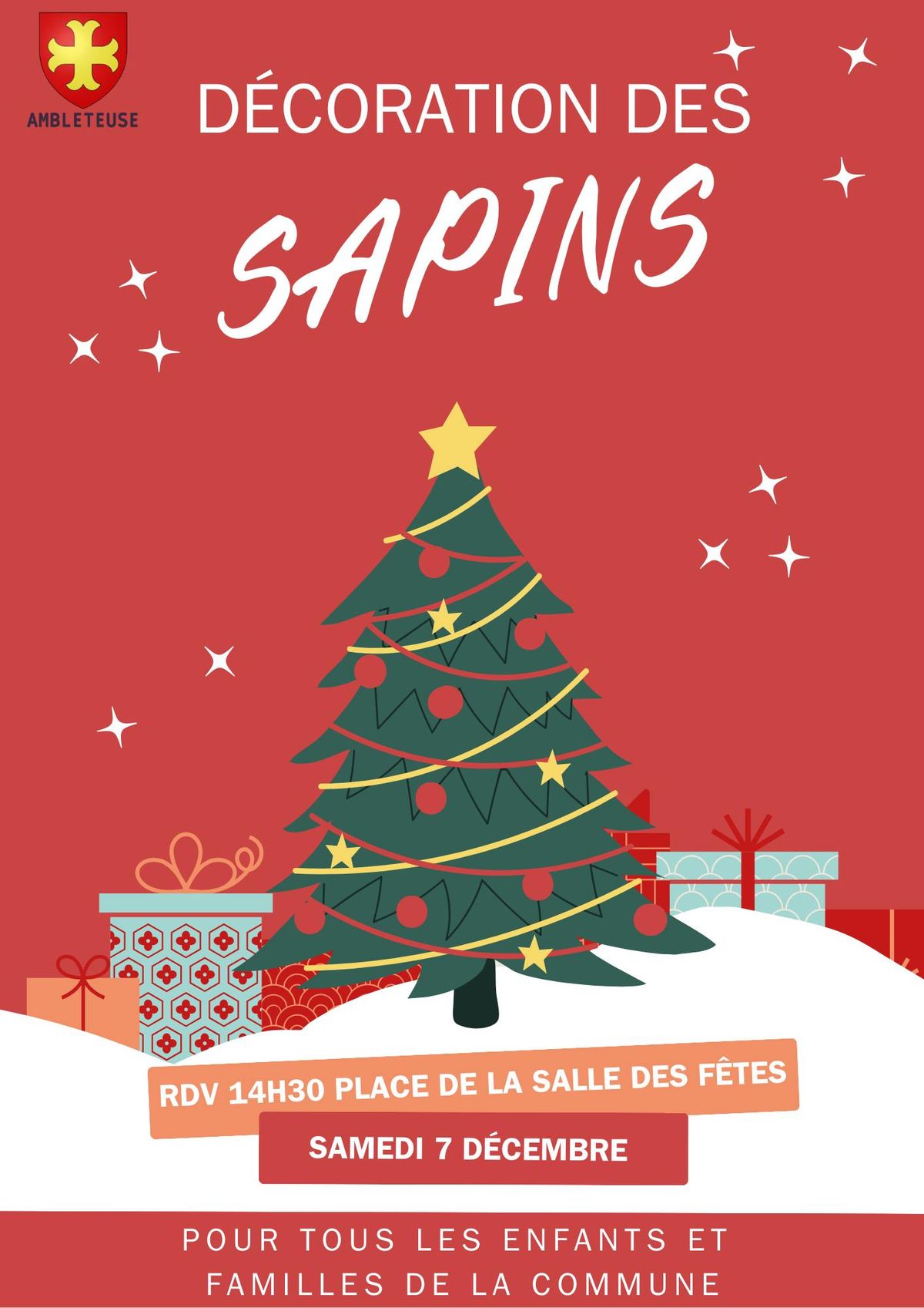 D\u00e9coration des sapins