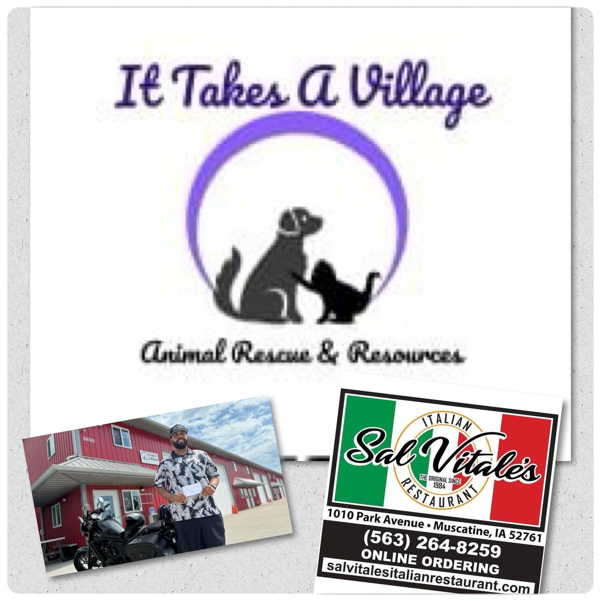 Sal Vitale\u2019s & It Takes A Village Animal Rescue Presents: Tips For Tails 