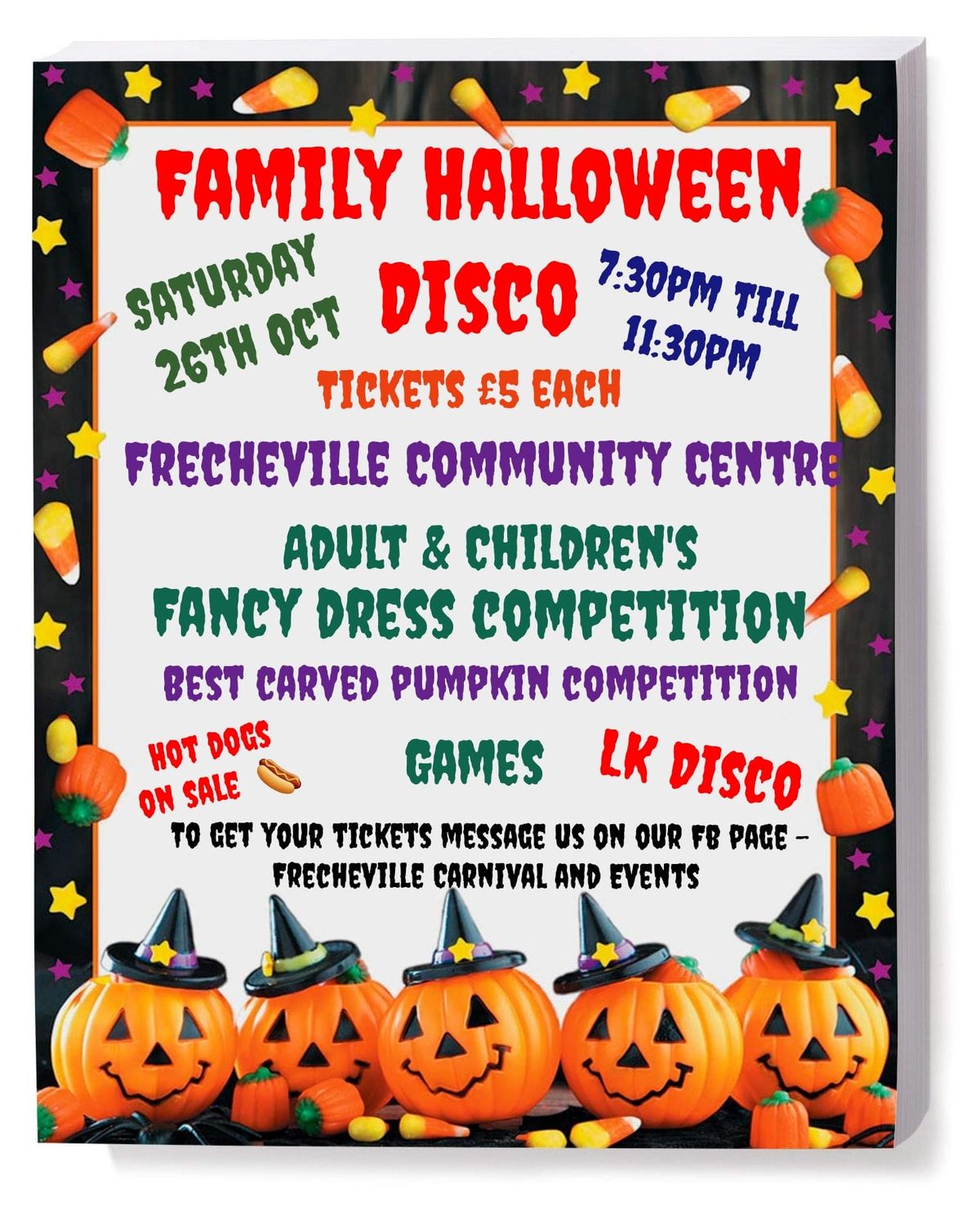 FAMILY HALLOWEEN DISCO