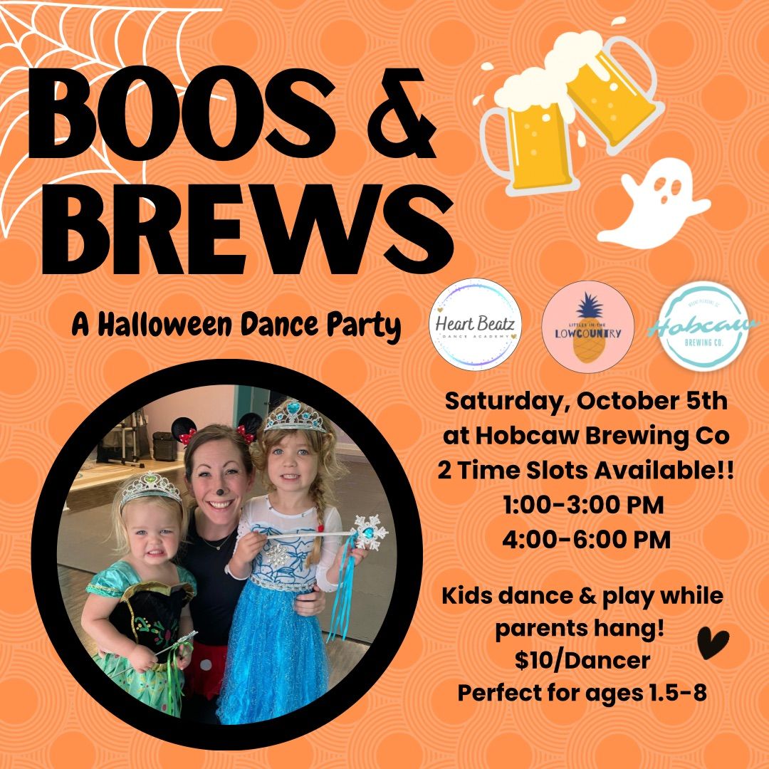 BOOS & BREWS AT HOBCAW BREWING!