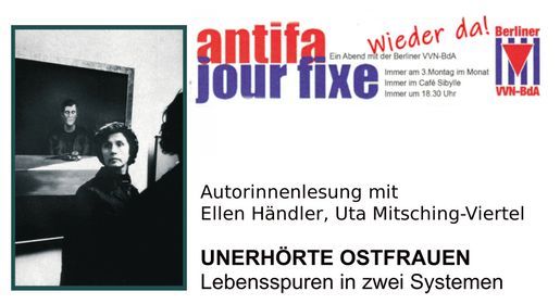 Antifa Jour Fixe: Unerh\u00f6rte Ostfrauen
