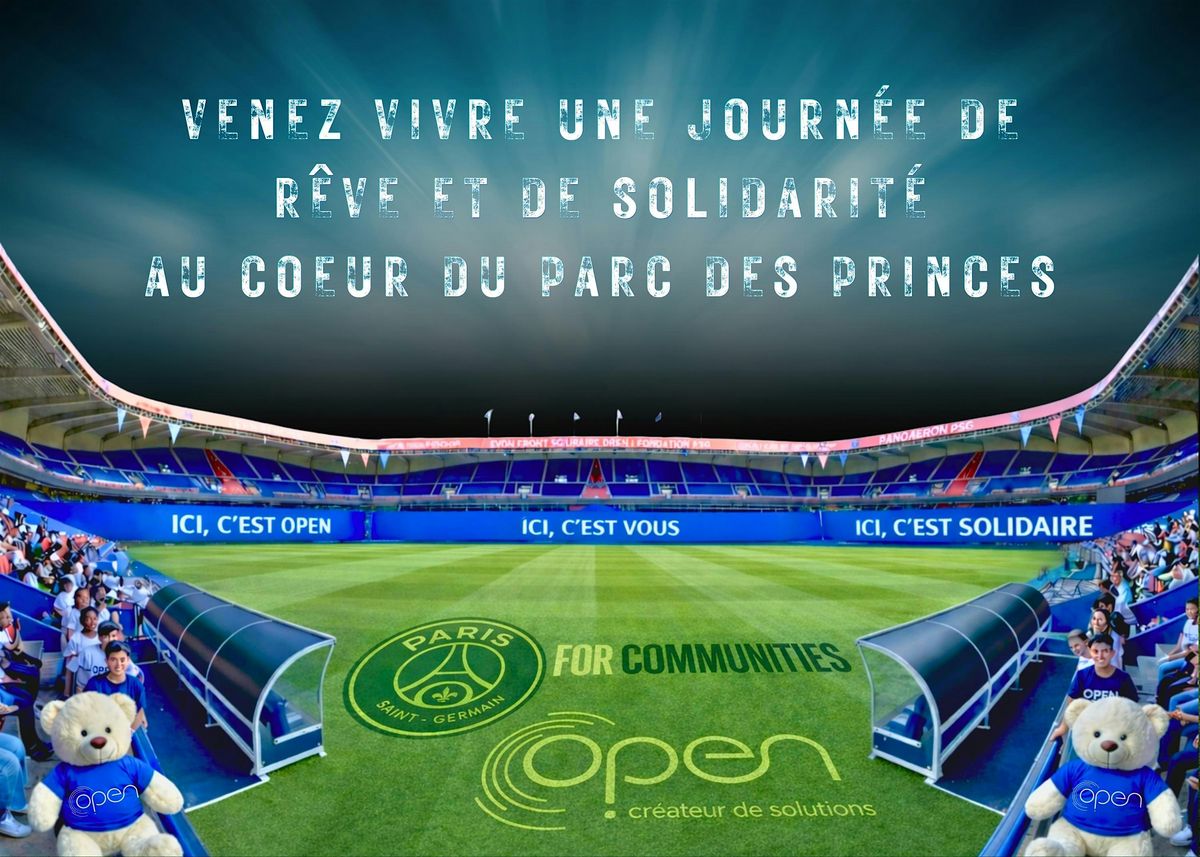 OPEN ET LA FONDATION PSG : LA JOURNEE DU COEUR