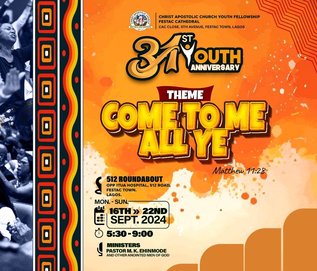 CAC Festac Youth Anniversary Celebration