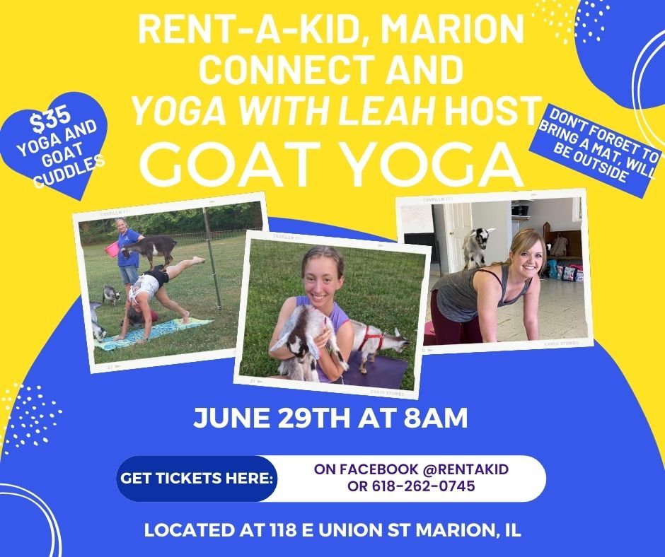 Goat Yoga on the Square