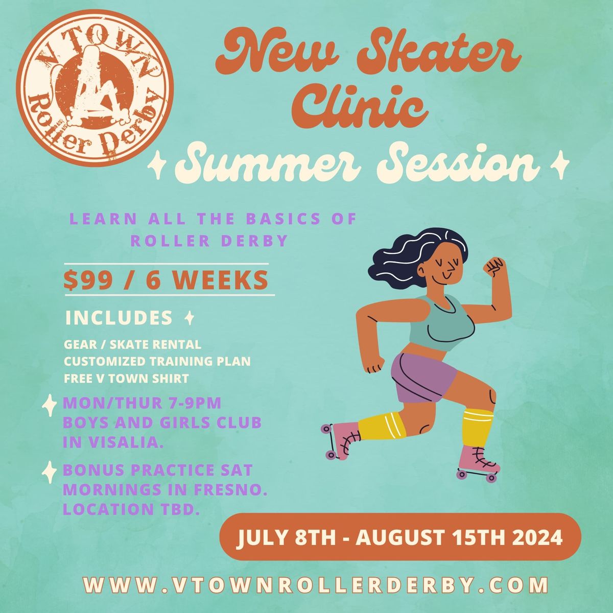 New Skater Clinic - Summer Session 