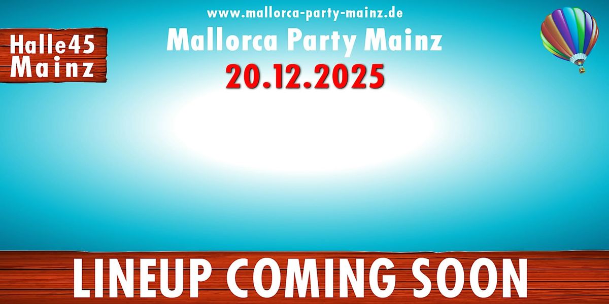 Mallorca Party Mainz 2025