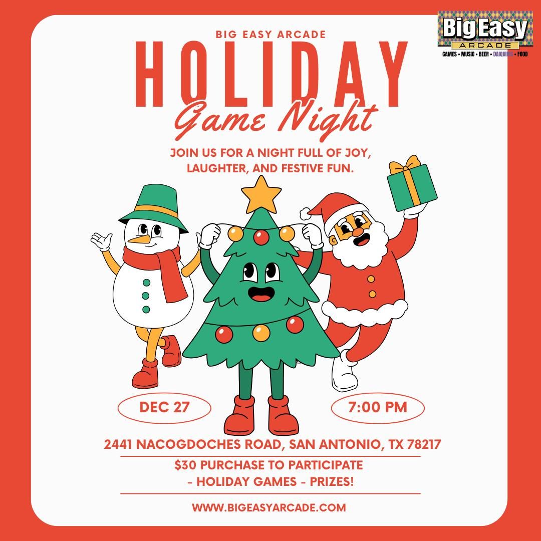 Holiday Game Night @ BEA!