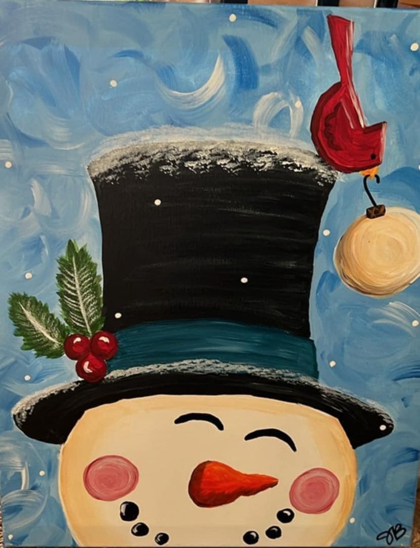 Snowman Painting Party Benefiting Rock River Hospice & Home