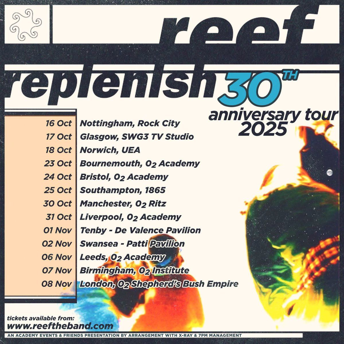 Reef Manchester Tickets