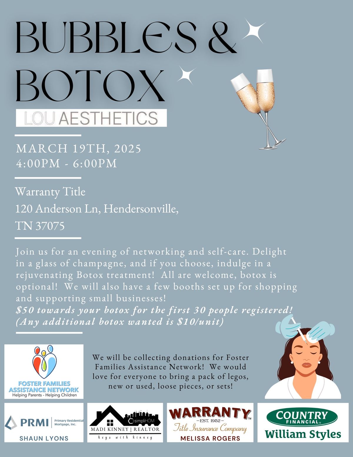 Bubbles & Botox