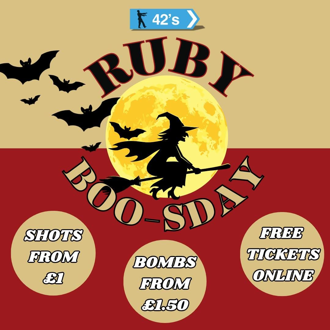 Ruby Boo-sday