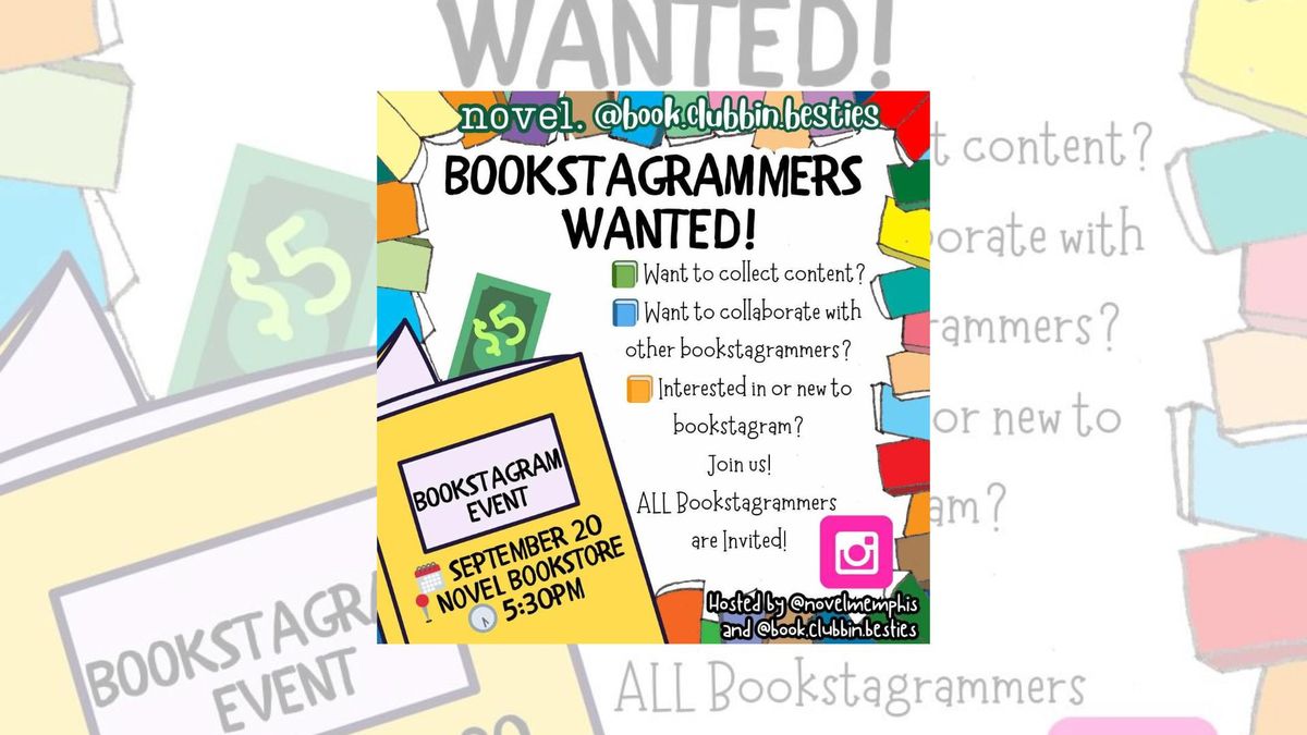 Bookstagrammer Bash! 