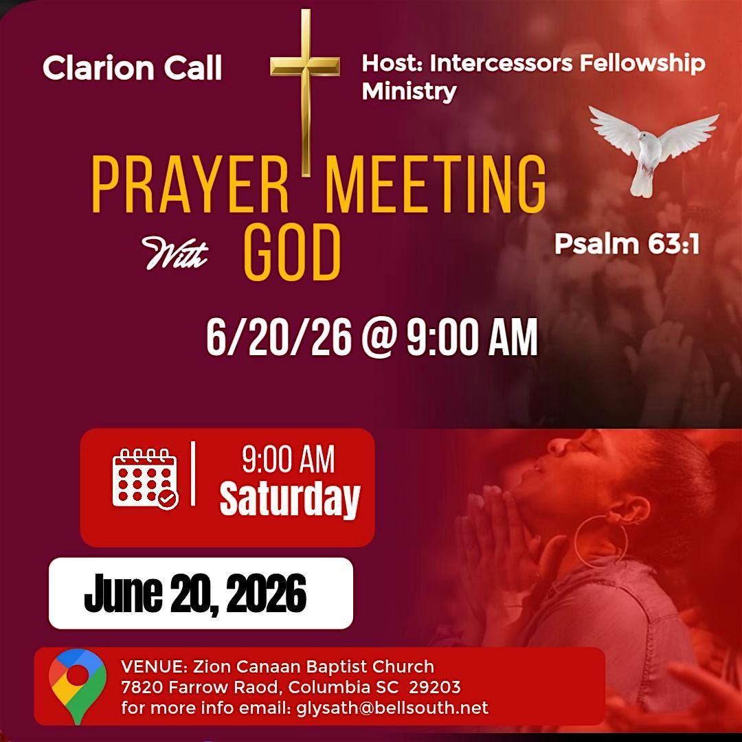 Prayer Meeting with God