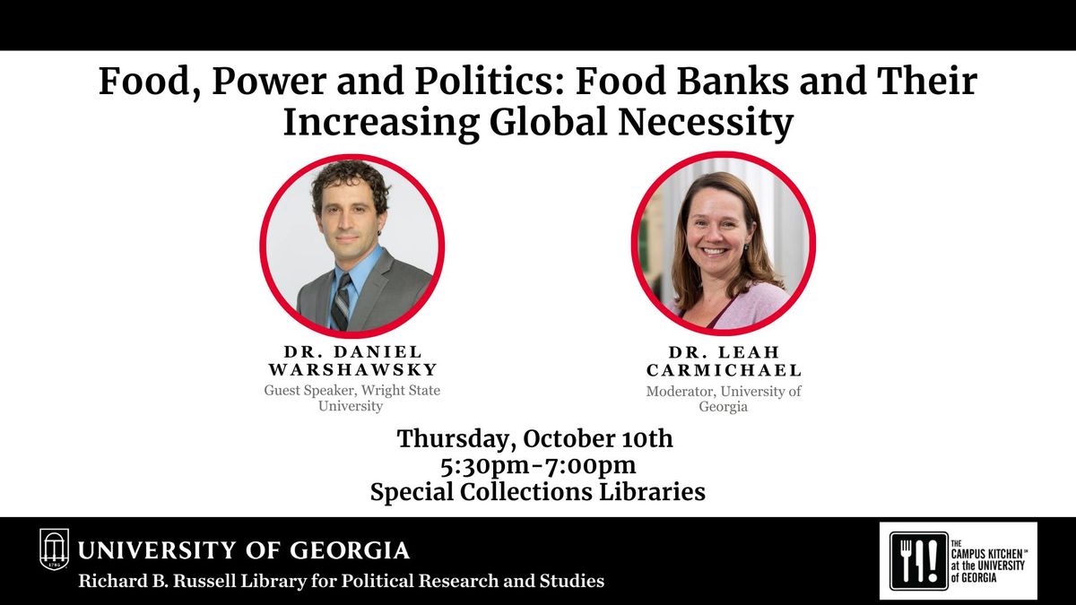 Food, Power, Politics 2024: Food Banks and Their Increasing Global Necessity