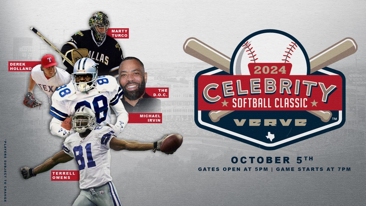 The 2024 Celebrity Softball Classic