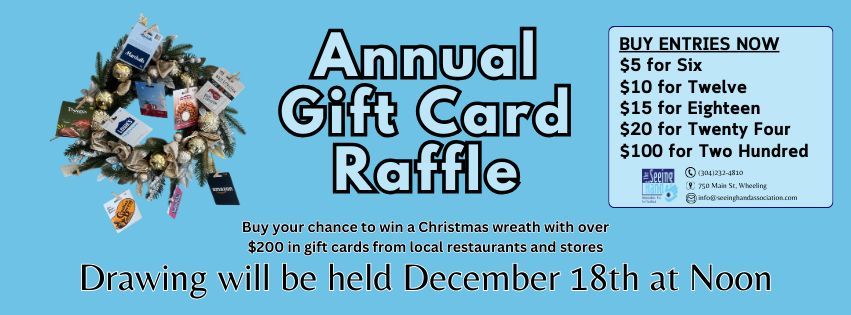 Annual Gift Card Raffle