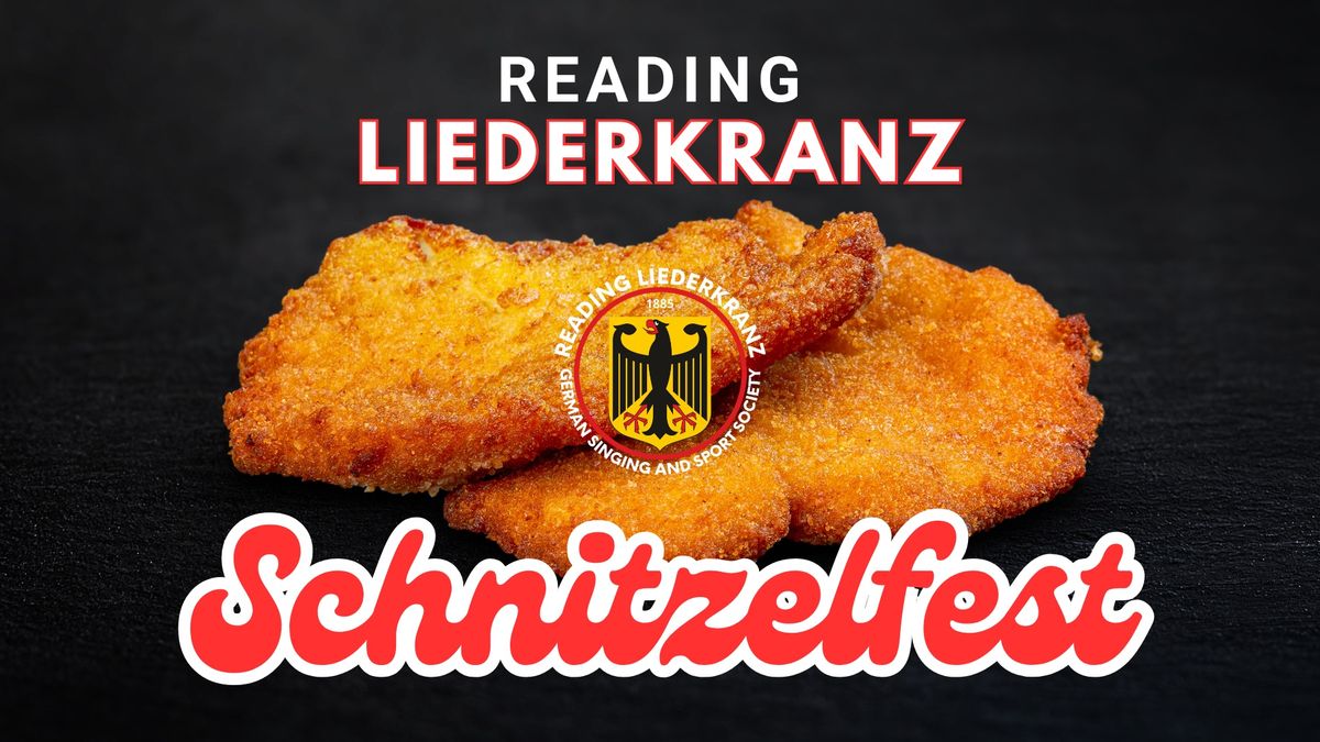 Schnitzelfest 2025 at Reading Liederkranz!  